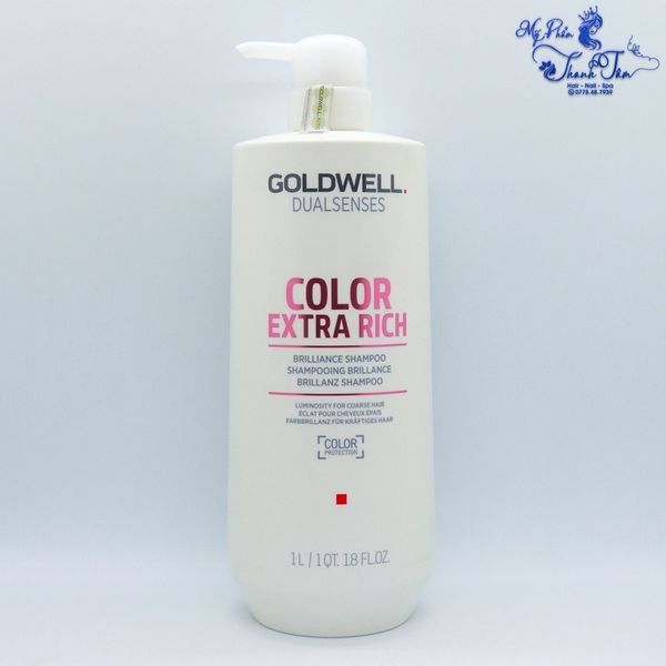 Dầu gội Siêu dưỡng màu Goldwell Dualsenses Color Extra Rich Shampoo 1000ml [ New ]