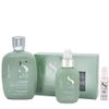 Combo gội xịt và tinh chất chống rụng tóc ALFAPARF SEMI LINO SCALP RENEW ENGERGIZING 250ml/125ml/12x10ml [ New ]