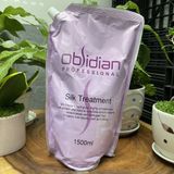 Hấp dầu dưỡng tóc siêu mềm mượt Obsidian Silk Treatment 1500ml ( dạng túi ) [ New ]