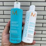 Gội xả suôn mượt cho tóc Smooth Moroccanoil 250mlx2 - chính hãng