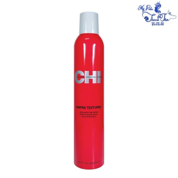 Keo xịt tạo kiểu CHI Infra Texture Dual Action Hair Spray 284g [ New ]