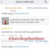 Huyết thanh dưỡng tóc Silky Flower Serum Obsidian 45ml - CHÍNH HÃNG