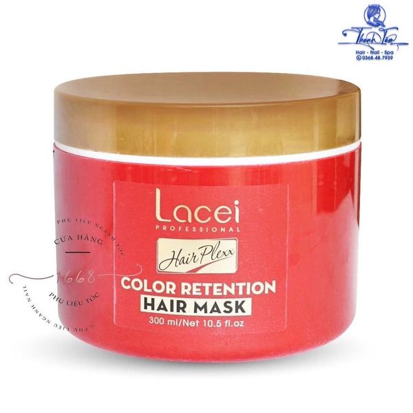 Kem ủ giữ màu tóc nhuộm Lacei HairPlexx Color Retention Hair Mask 300ml [ New ]