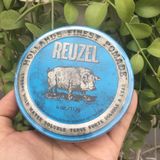Sáp giữ nếp cứng độ bóng cao Reuzel Blue Strong Hold Water Soluble 340gr [ New ]