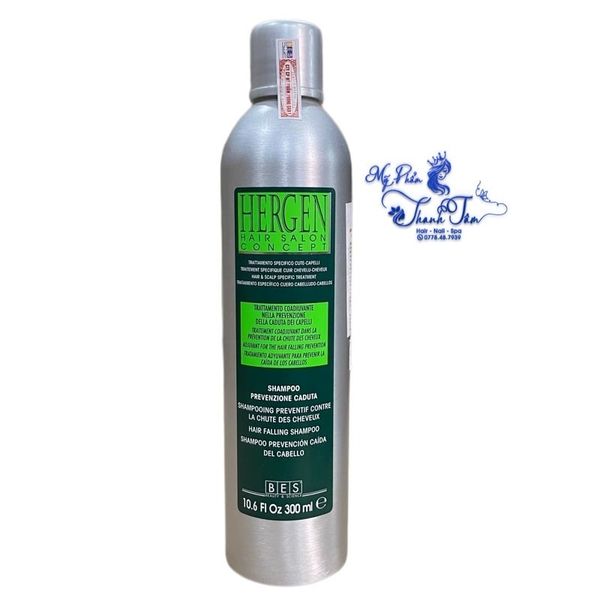 Dầu gội chống rụng và kích thích mọc tóc Bes Hergen Hair Falling Shampoo 300ml [ New ]