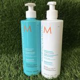 Dầu gội xả suôn mượt Moroccanoil Smooth 500mlx2 [ New ]