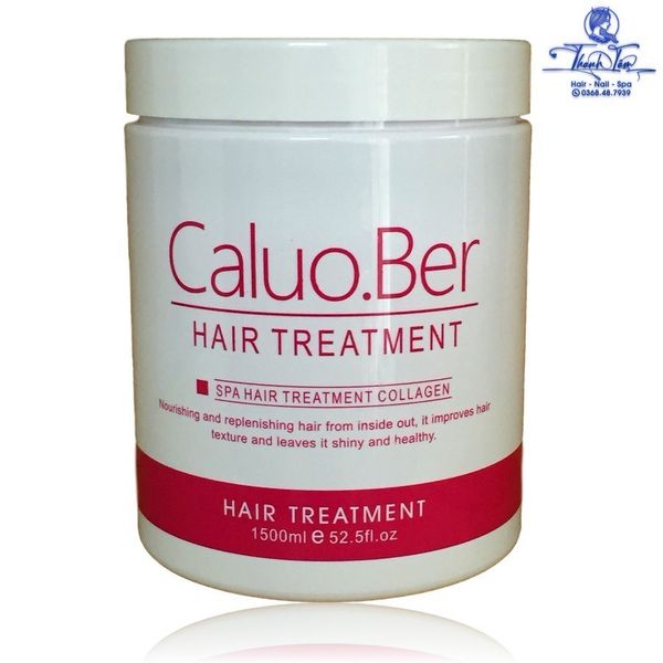 Kem hấp ủ tóc siêu mượt collagen Caluo.Ber Hair Spa Treatment 1500ml [ New ]