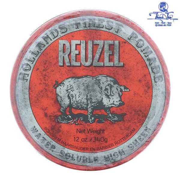 Sáp giữ nếp trung bình độ bóng cao Red Pomade Water Soluble REUZEL [ New ]