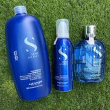 Kem xả tạo độ phồng cho tóc mảnh Volumizing Mousse Conditioner Alfaparf Milano 200ml - New 2023