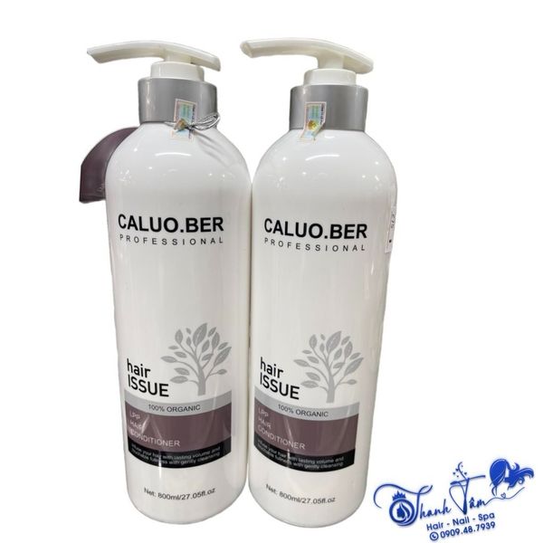 Gội Xả Caluo.ber Phục Hồi Tóc Hư Tổn, Kích Thích Mọc Tóc, Ngăn Rụng Tóc , Siêu mượt 800mlx2 [ New ]