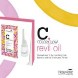 Serum giữ màu và phục hồi tóc sau khi nhuộm ColorGlow Serum Oil Nouvelle 10x10ml [ New ]