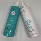 Dầu gội xả suôn mượt Moroccanoil Smooth 500mlx2 [ New ]
