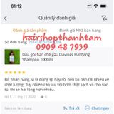 Combo dầu gội và gel hạn chế gàu ngứa da đầu Davines Purifying 1000ml/150ml - new