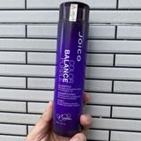 Dầu gội khử ánh vàng cho tóc nhuộm Tone lạnh Joico Balance Purple Shampoo 300ml
