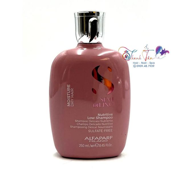 Dầu gội Moisture dành cho tóc khô xơ Semi Di Lino Nutritive Low Shampoo Alfaparf 250ml [ New ]