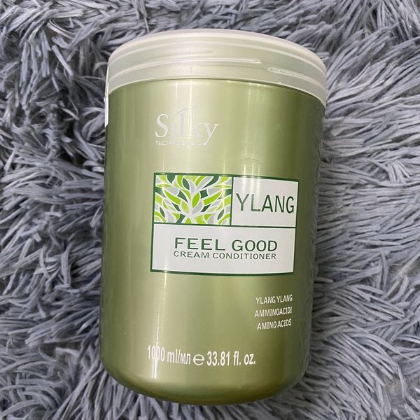 Hấp xả chăm sóc tóc bằng thảo dược YLANG Feel Good Conditioner SILKY 1000ml - chính hãng