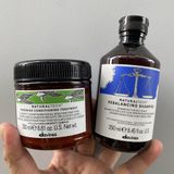 Gội xả cân bằng Da Dầu Rebalancing Davines 250mlx2 - new 2023