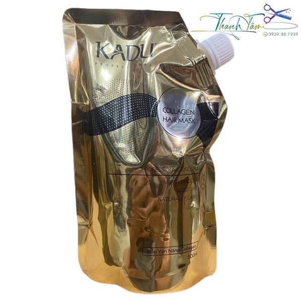 Kem ủ dạng túi phục hồi tóc vạn năng Collagen Hair Mask KADU 500ml ( NEW )
