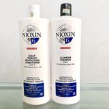 Dầu gội xả chống rụng tóc Nioxin System 6 1000mlx2 [ New ]