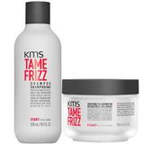 Gội và kem dưỡng tái cấu trúc tóc chống bông xù KMS TAMEFRIZZ 300ml/200ml [ New ]