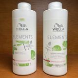 Cặp gội xả phục hồi và tái tạo tóc Wella Elements Renewing 1000mlx2 ( New 2023 )