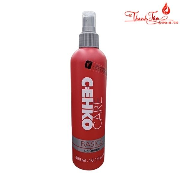 Xịt dưỡng chăm sóc tóc hư tổn Cehko SPRUHKUR Basics 300ml