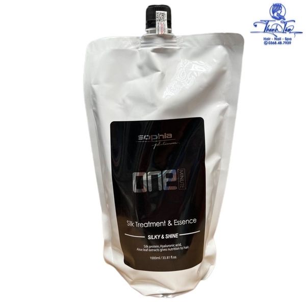 Kem phục hồi tóc trong 1 phút One Minute Silk Treatment SOPHIA PLATINUM 1000ml [ New ]
