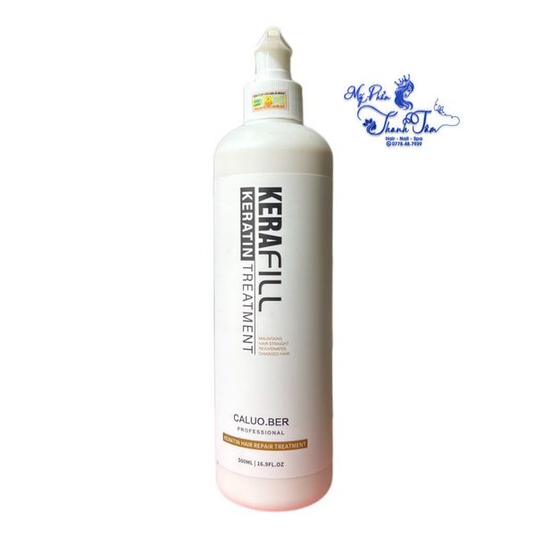 KERATIN phục hồi tóc chuyên sâu Kerafill Caluo.Ber Treatment 500ml [ New ]