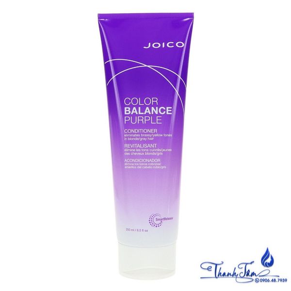 Dầu xả cân bổ sung sắc tố tím và khử ánh vàng cho tóc nhuộm Tone lạnh Balance Purple Conditioner 300ml [ New ]