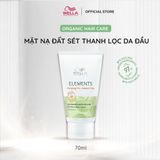Mặt nạ đất sét thanh lọc dành cho da đầu dầu và tóc bết Wella Elements Purifying Pre-Shampoo 225ml