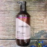 Dầu gội xả siêu mềm mượt Karsilk keratin nourishing 800mlx2 [ New ]