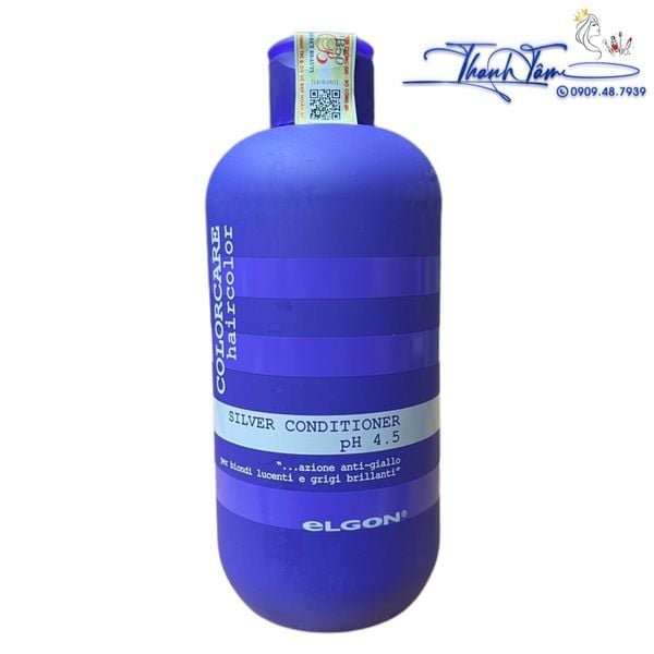Kem xả chăm sóc tóc tẩy trắng, bạch kim Elgon Silver Colorcare Conditioner 300ml [ New 2023 ]