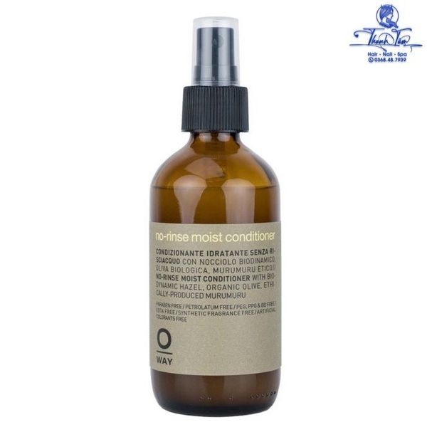 Xịt dưỡng ẩm tóc Oway No-rinse Moist Conditioner dành cho tóc khô, dày và dễ rối 160ml [ New ]