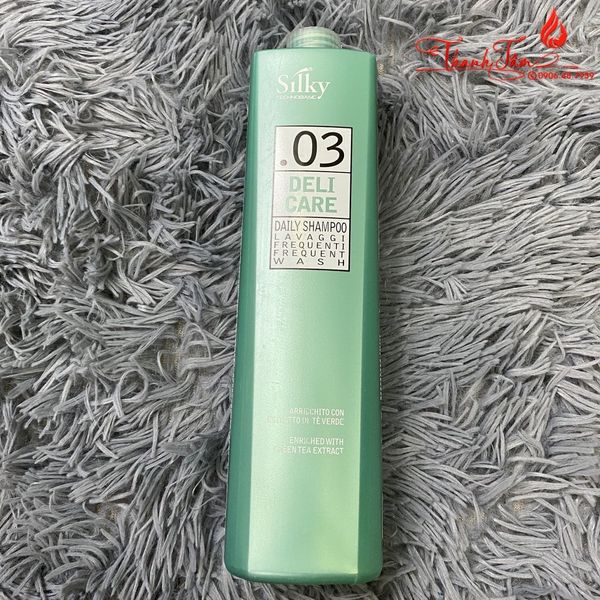 Dầu gội đưỡng tóc bóng mượt Deli Care Daily Shampoo Silky 1000ml
