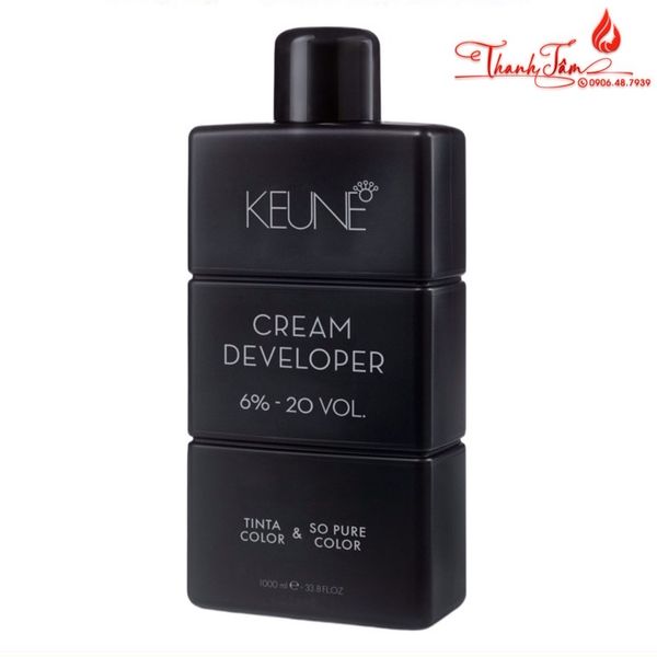 Kem Oxy trợ nhuộm tóc KEUNE Tinta Developer 1000ml