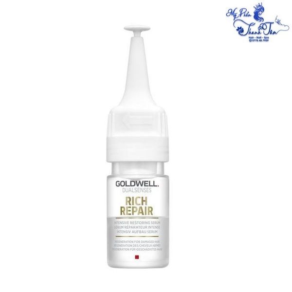 Huyết thanh chăm sóc tóc hư tổn Goldwell Rich Repair 18ml ( lẻ ) [ New ]