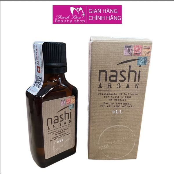 Tinh dầu phục hồi dưỡng bóng mềm tóc Nashi Argan Oil 30ml - new 2023