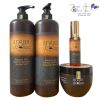 Combo gội xả hấp và tinh dầu Argan Deluxe 1000ml ( full Option ) [ New ]
