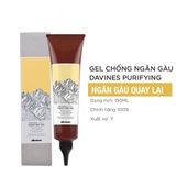 Combo dầu gội và gel hạn chế gàu ngứa da đầu Davines Purifying 1000ml/150ml - new