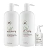 Bộ gội xả và tinh chất kích thích mọc tóc Tea Tree Paul Mitchell Scalp Care anti-thinning 1000mlx2/100ml [ New ]