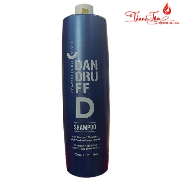 Dầu gội Del Colore hạn chế gàu DANDRUFF Shampoo 1000ml