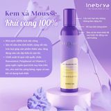 Kem xả dạng bọt KHỬ VÀNG BLONDESSE No Yellow MOUSSE Inebrya 250ml ( New 2023 )