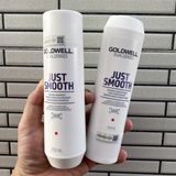 Dầu gội xả suôn mượt Goldwell Just Smooth Taming 250ml/200ml [ New ]