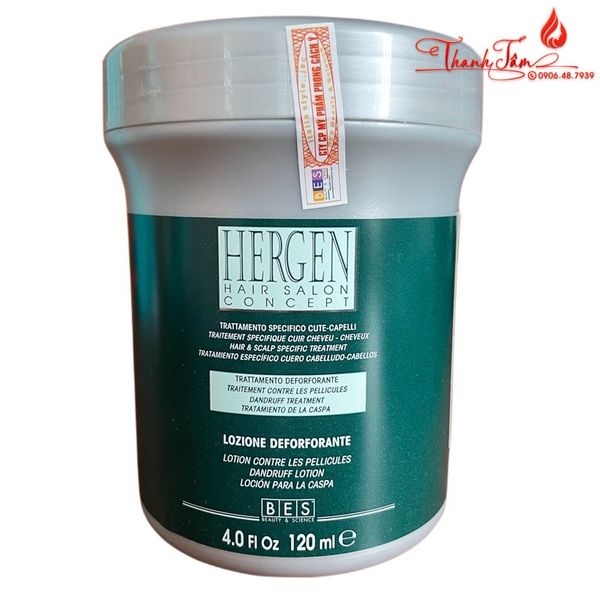 Huyết thanh hạn chế gàu Bes Hergen Antidandruff Lotion 12x10ml