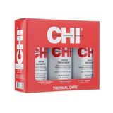 Bộ Kit dầu gội xả tinh dầu dưỡng tóc siêu mượt CHI Infusion oil Infra shampoo & Conditioner 177mlx3 [ New ]