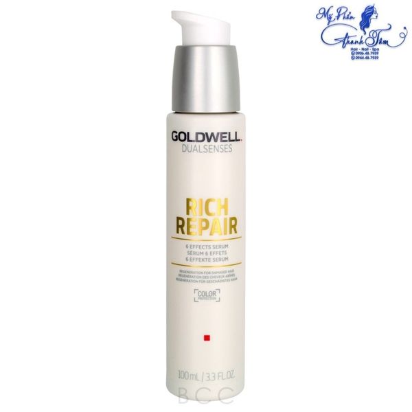 Tinh chất GOLDWELL Siêu chăm sóc 6 Tác động DUALSENSES RICH REPAIR 6 Effects Serum 100ml [ New ]