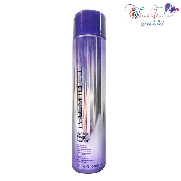 Dầu gội tím khử ánh vàng Platinum Blonde Shampoo Paul Mitchell 300ml [ New ]