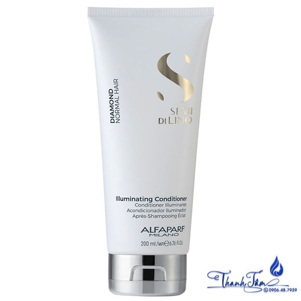 Dầu xả Diamond chăm sóc tóc bóng mượt 2018 Semi Dilino Illuminating Conditioner Alfaparf 250ml [ New ]