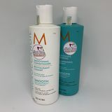 Gội xả suôn mượt cho tóc Smooth Moroccanoil 250mlx2 - chính hãng