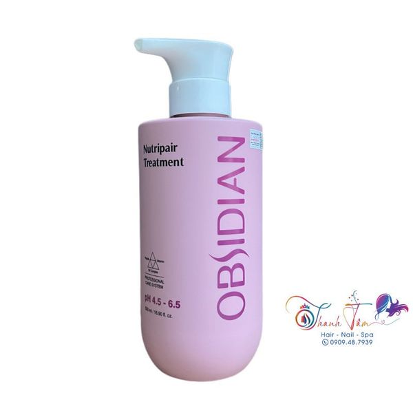 Hấp siêu mượt Obsidian Professional Nutripair Treatment 500ml [ New ]